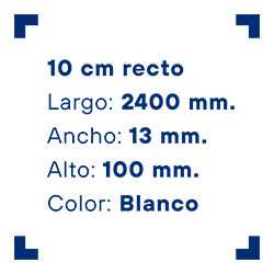 10 cm Recto