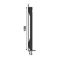 15 cm Recto
